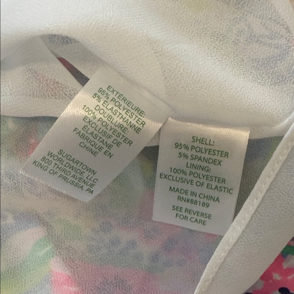 Lily Pulitzer multicolor dress size 0 - Picture 10 of 10